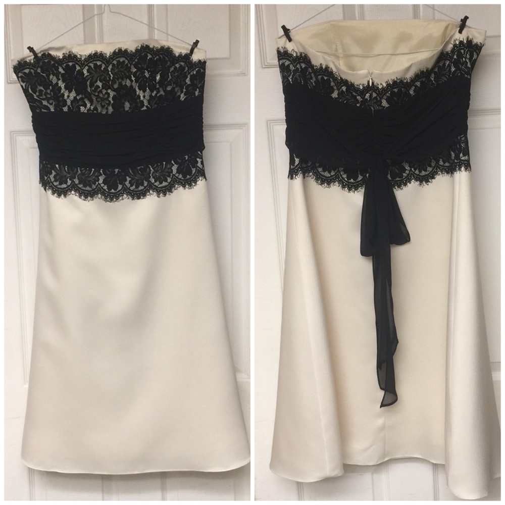 WHBM Strapless Dress